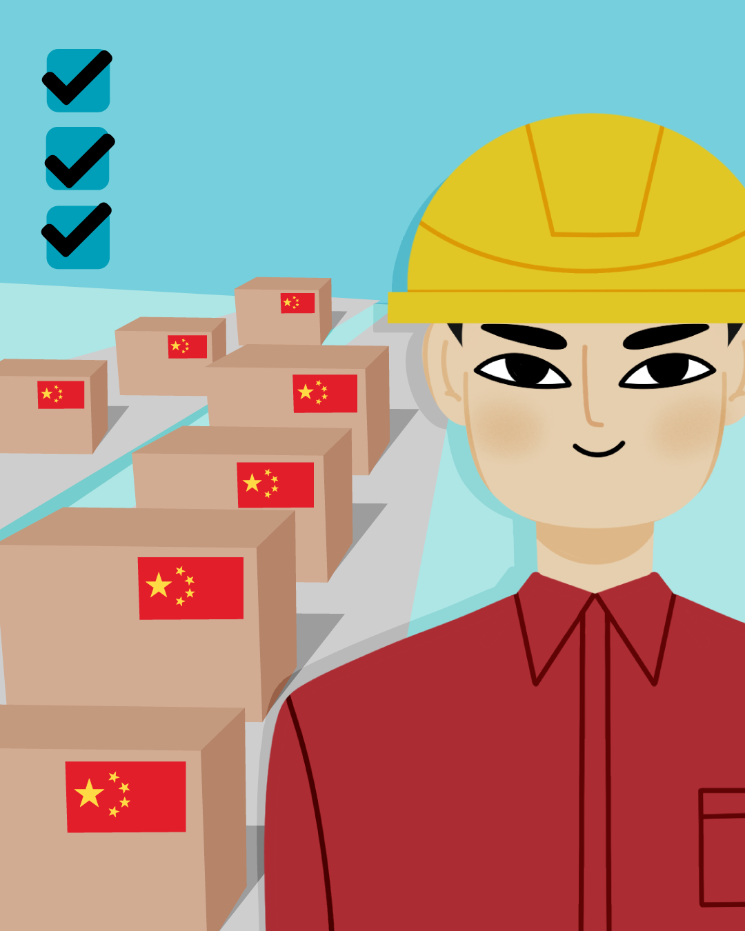 In-person supplier verification in China